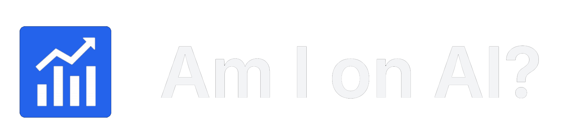 Am I On AI Logo
